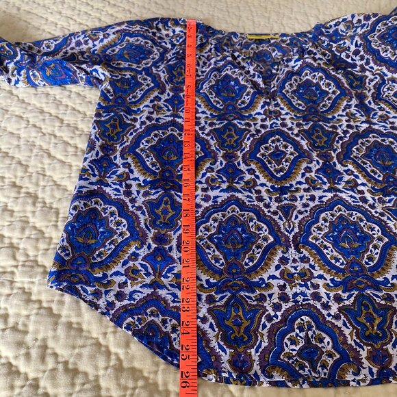 Roberta Roller Rabbit Tunic - Cotton - Small - Picture 6 of 9